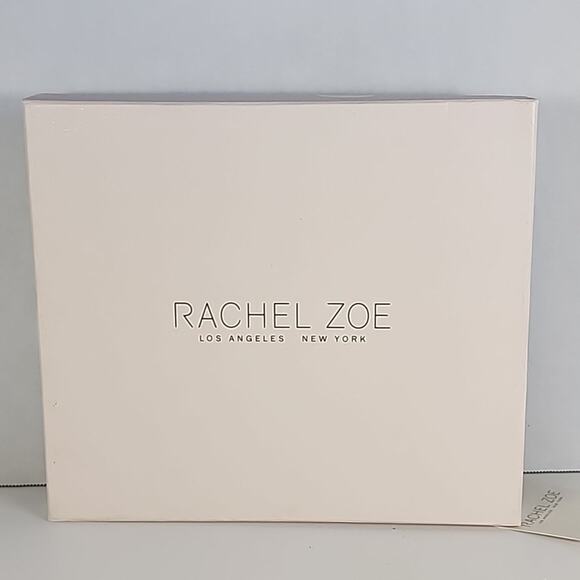 NEW Rachel Zoe Beaded Clutch Set 3pc Espresso Cocktail Brown Cream - Picture 5 of 7